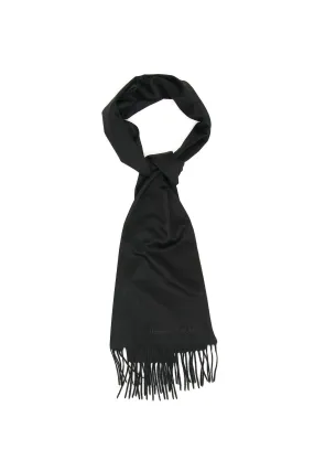 Alexander McQueen Logo Fringed Scarf