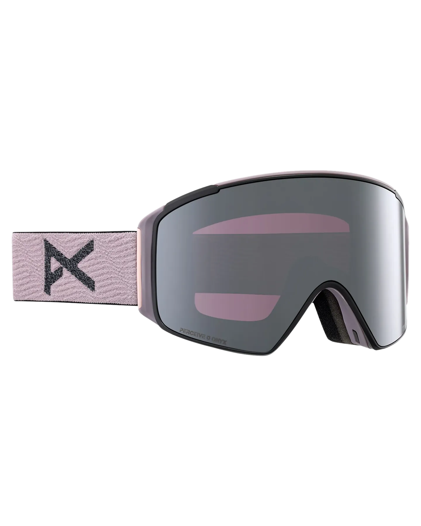 Anon M4S Cylindrical Low Bridge Snow Goggles + Bonus Lens - Elderberry/Perceive Sunny Onyx Lens