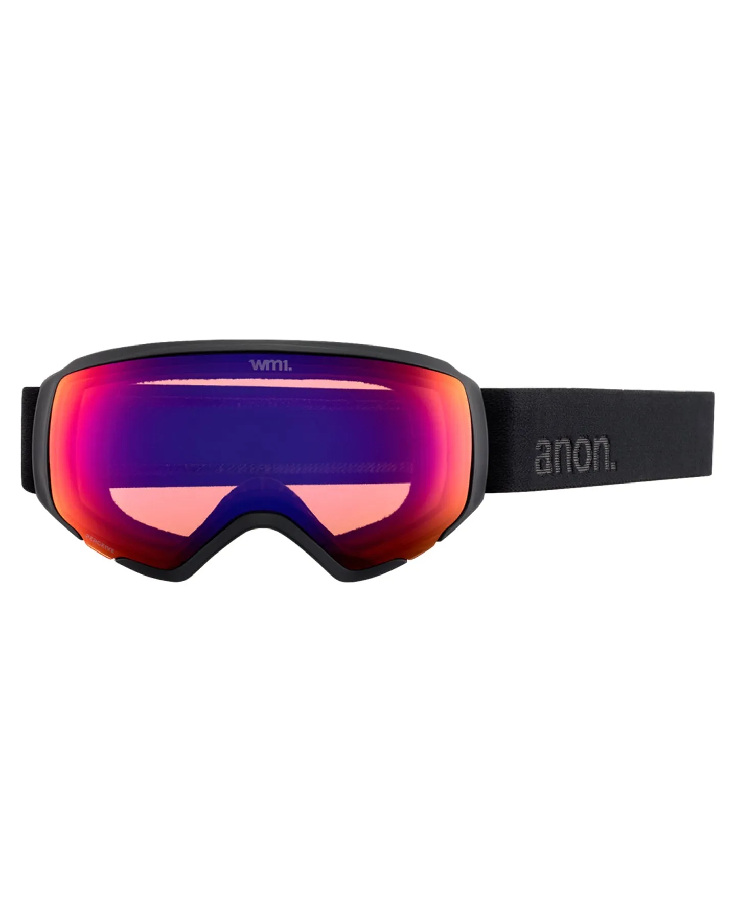 Anon WM1 Low Bridge Fit Snow Goggles + Bonus Lens + MFI - Smoke / Perceive Sunny Onyx