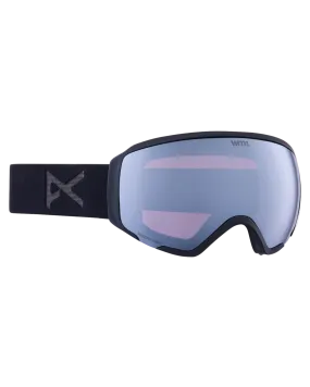 Anon WM1 Low Bridge Fit Snow Goggles + Bonus Lens + MFI - Smoke / Perceive Sunny Onyx