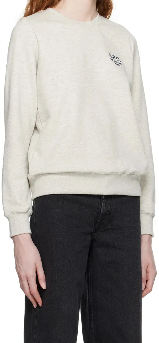 A.P.C.  |Crew Neck Unisex Blended Fabrics Street Style Long Sleeves