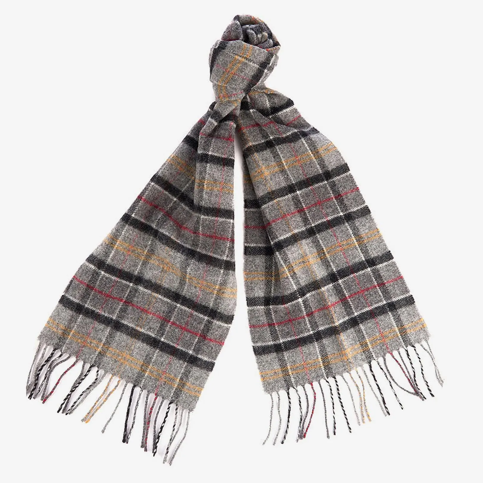 Barbour Lambswool Tartan Scarf in Modern