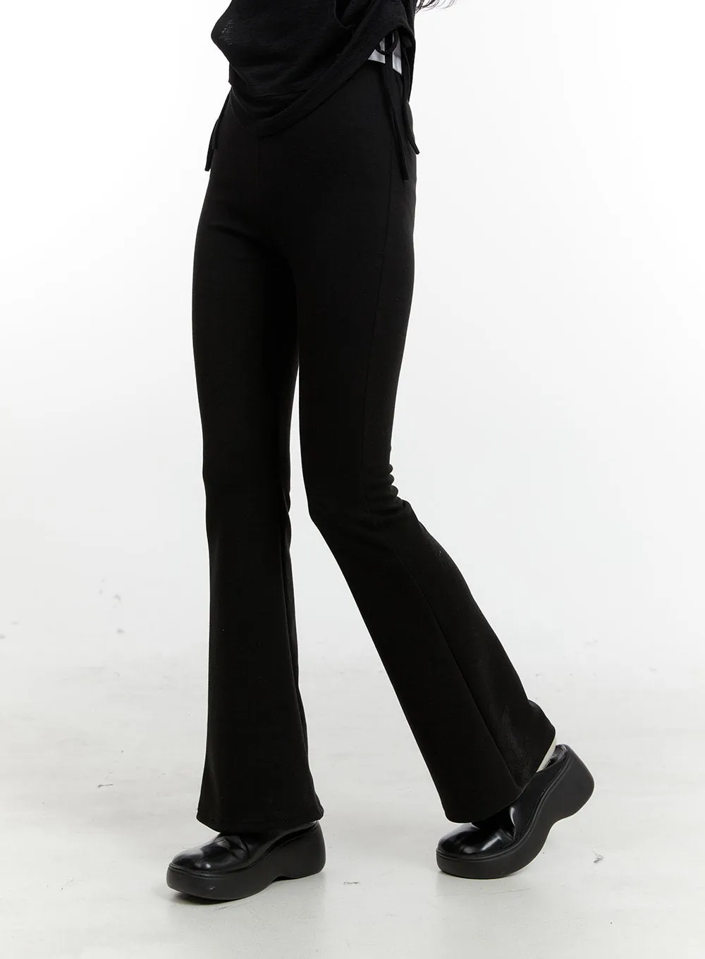 Basic Flared Trousers CA401