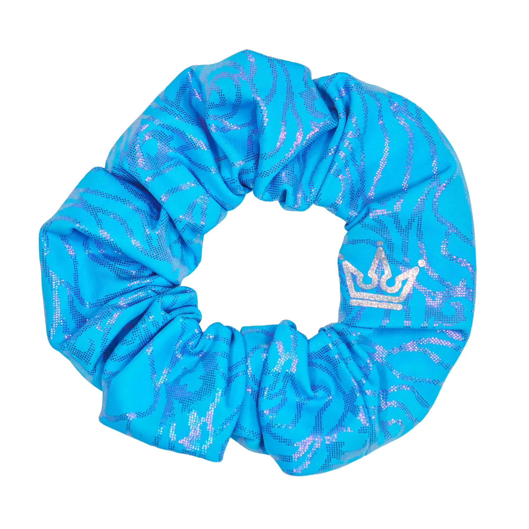 Beauty Sleep Princess Zipper Scrunchie - Blue