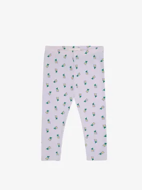 Bobo Choses Baby Pansy Leggings in Mauve