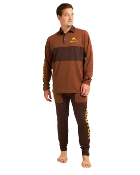 Burton Midweight Rugby Shirt - Bison / Seal Brown - 2022