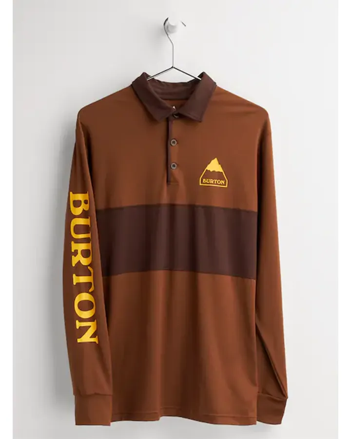 Burton Midweight Rugby Shirt - Bison / Seal Brown - 2022