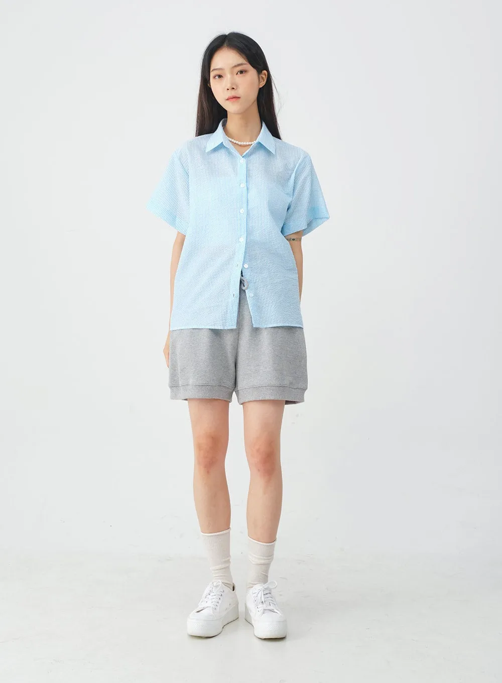 Candy Colored Button-Down Shirt OJ16