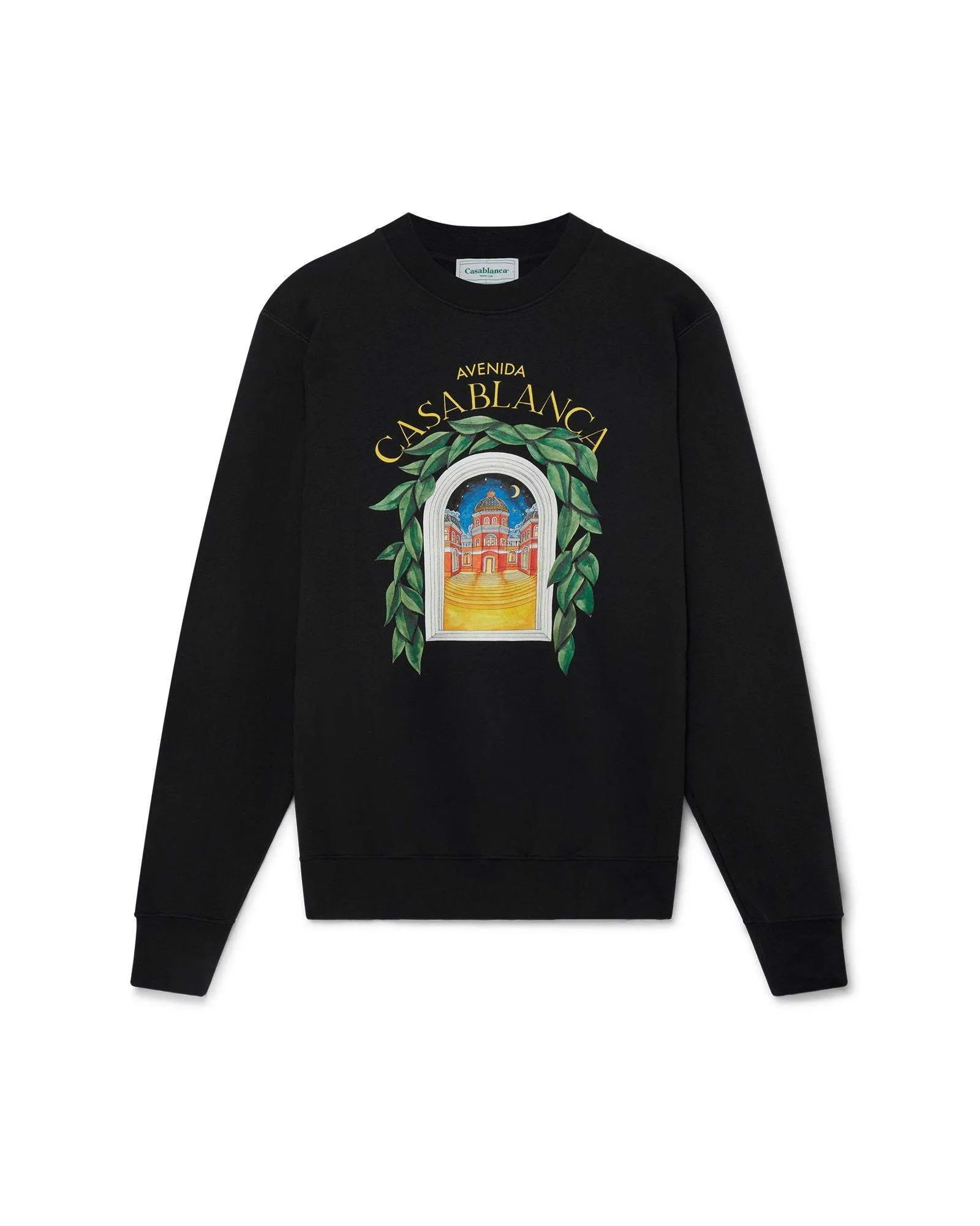 Casablanca  |Crew Neck Unisex Sweat Street Style Long Sleeves Plain