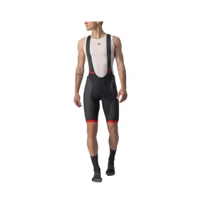 Castelli Competizione Kit Bibtights Black Black Red