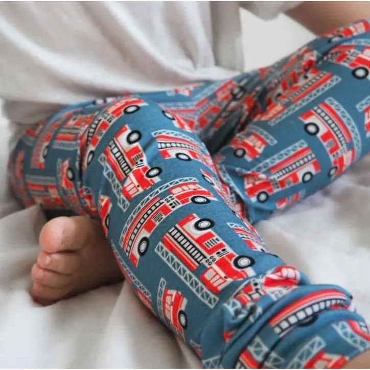 Children's Fire Engine Leggings