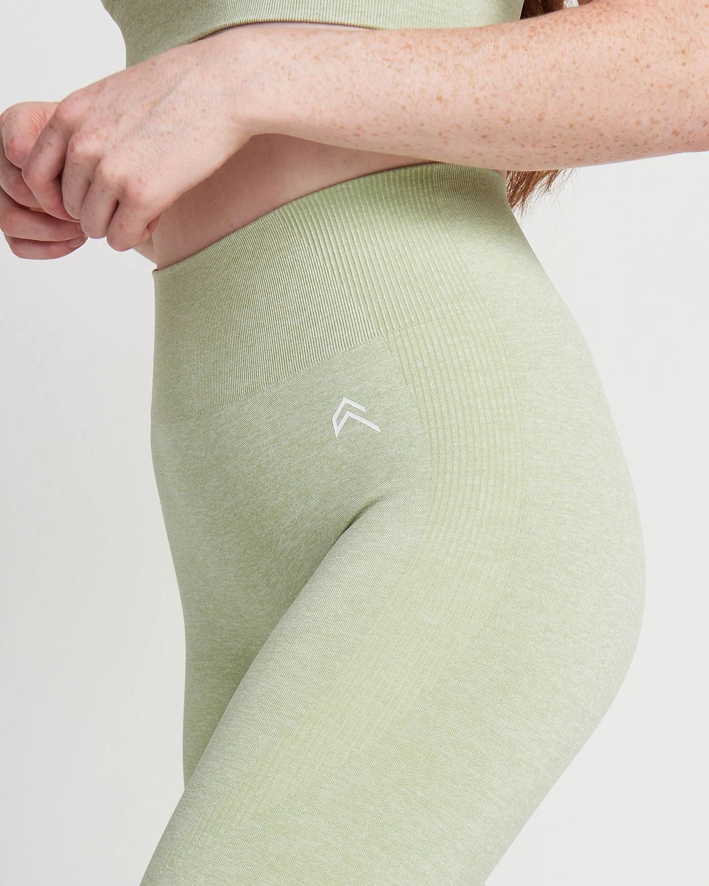 Classic Seamless Leggings | Pistacchio Marl