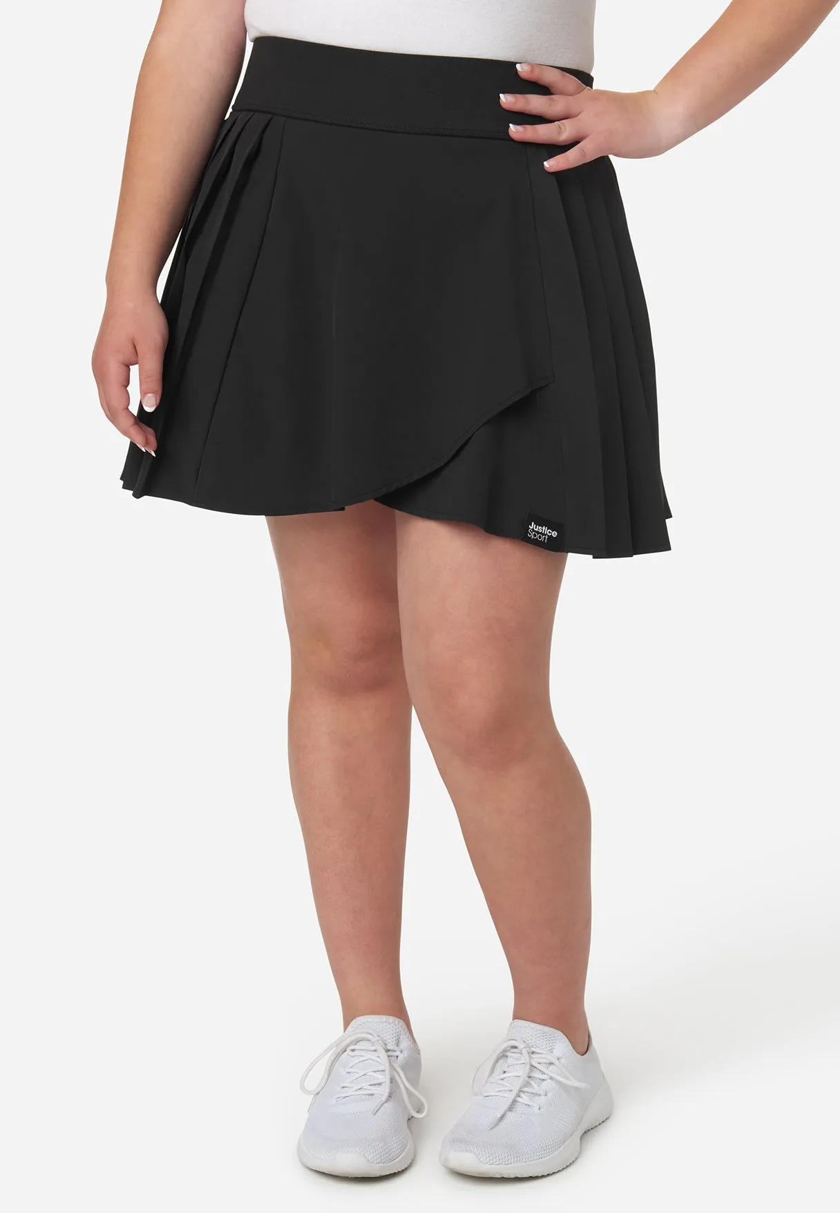 Court Sport Pleated Cross Over Skirt