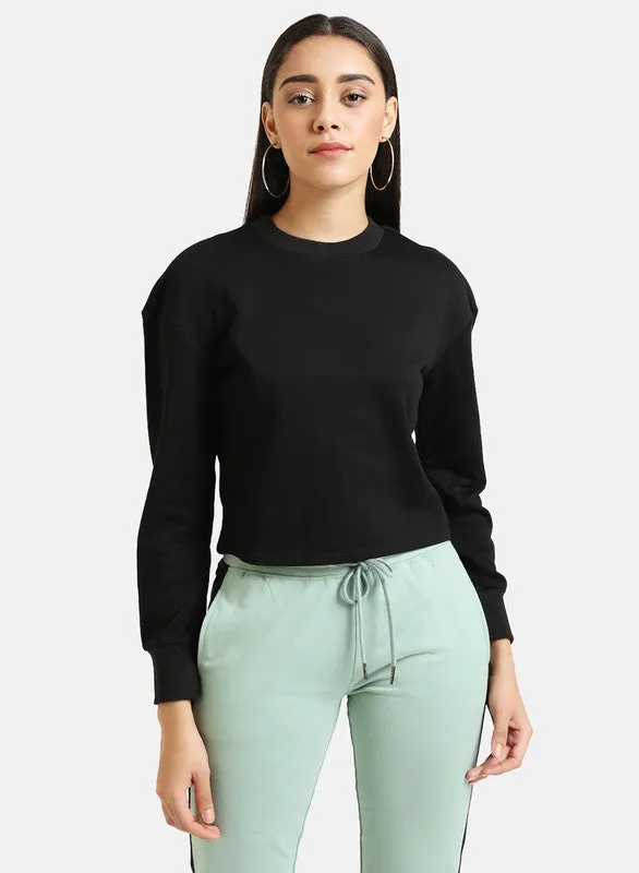 Cropped Black Sweat