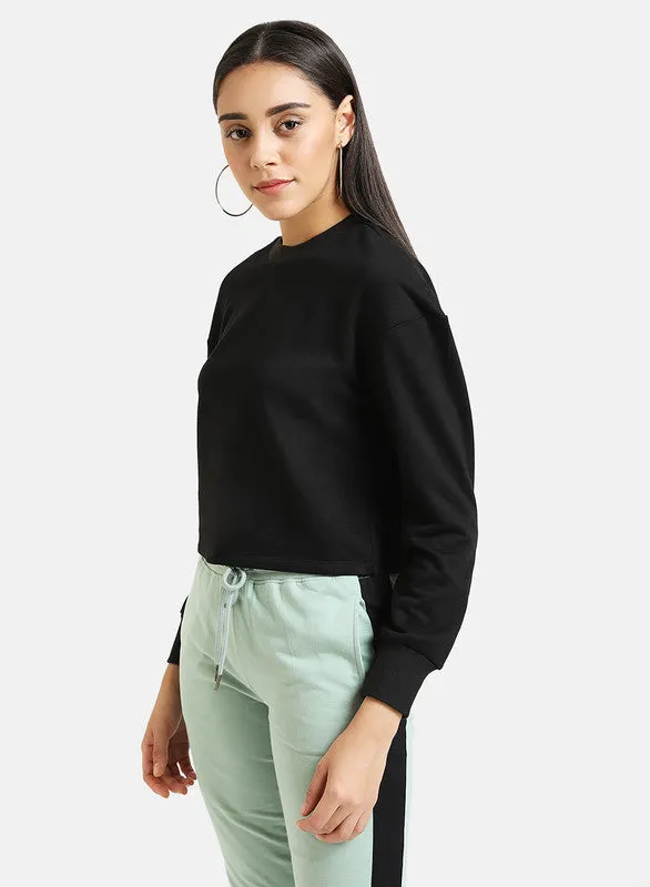 Cropped Black Sweat