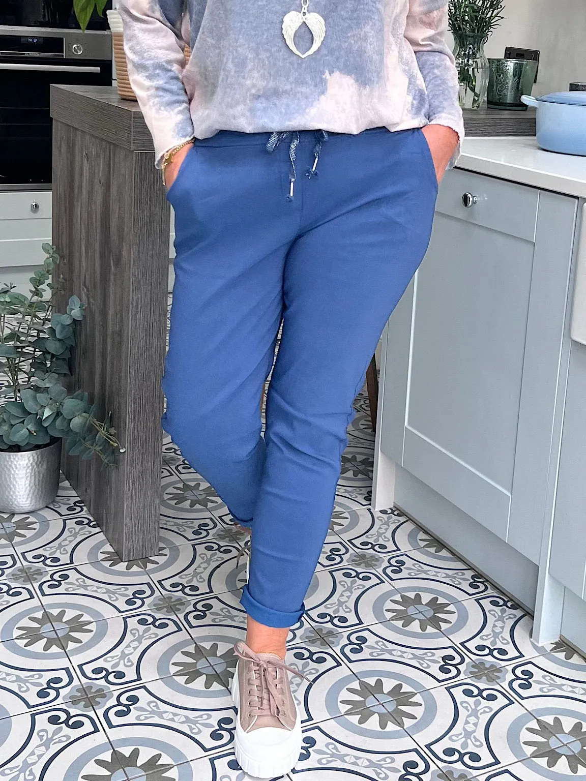 Denim Blue Magic Trousers