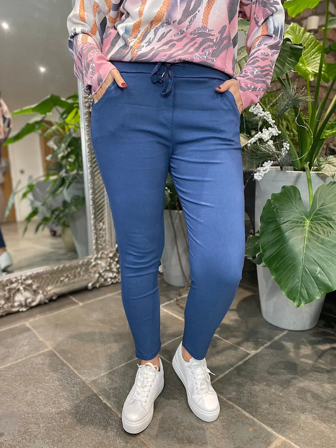 Denim Blue Magic Trousers