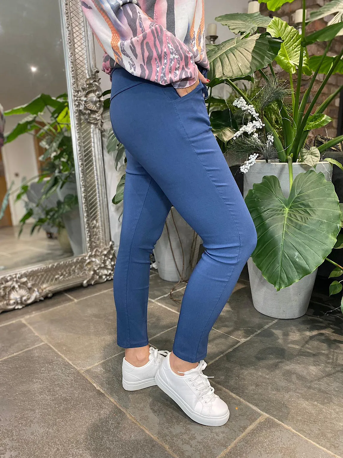 Denim Blue Magic Trousers