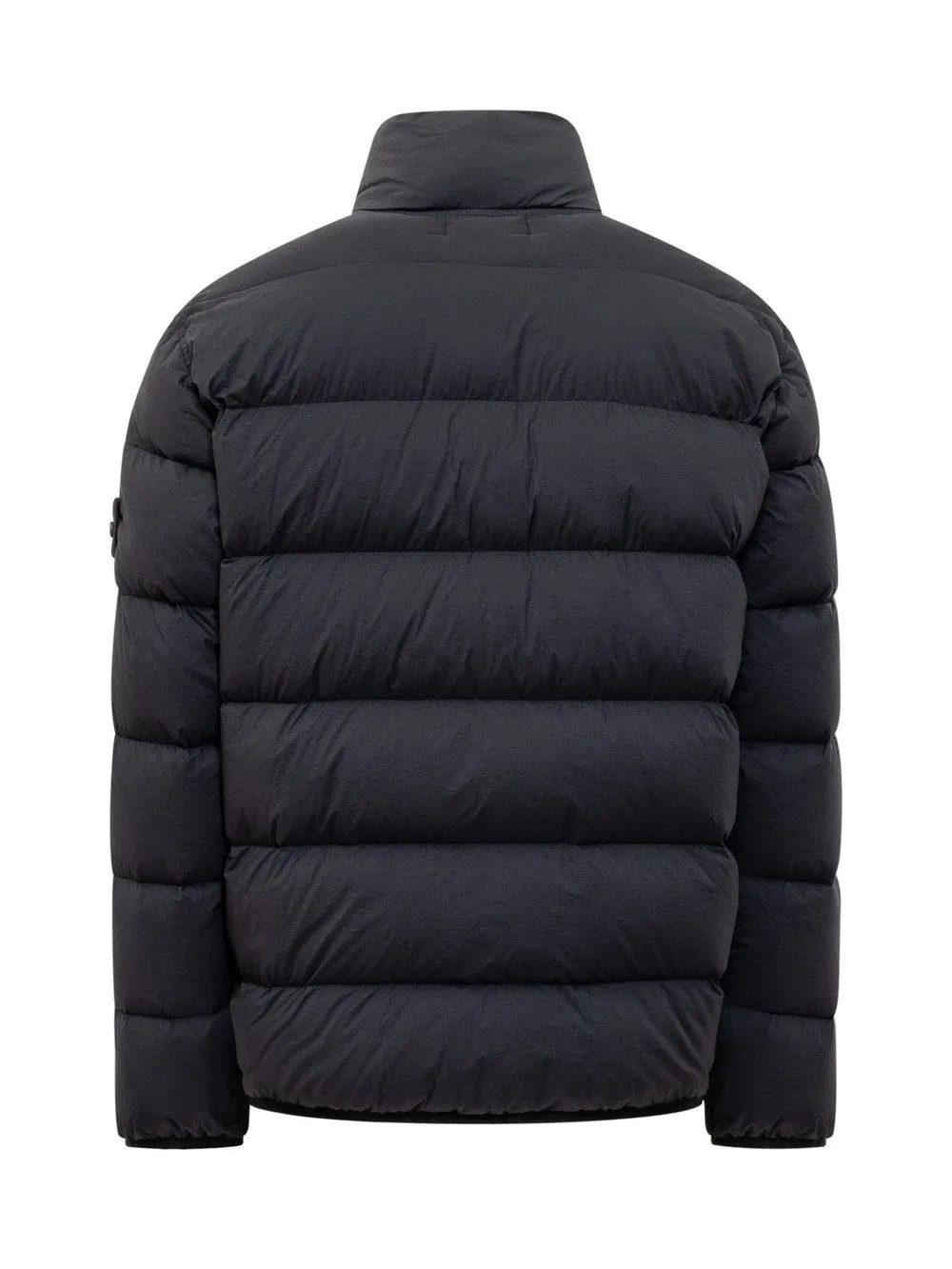 Down Jacket with Logo