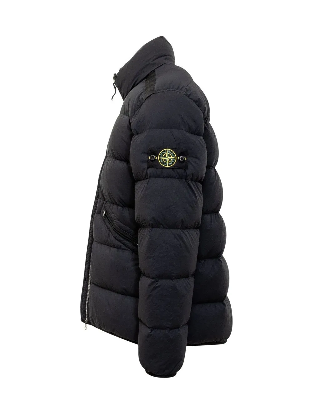 Down Jacket with Logo