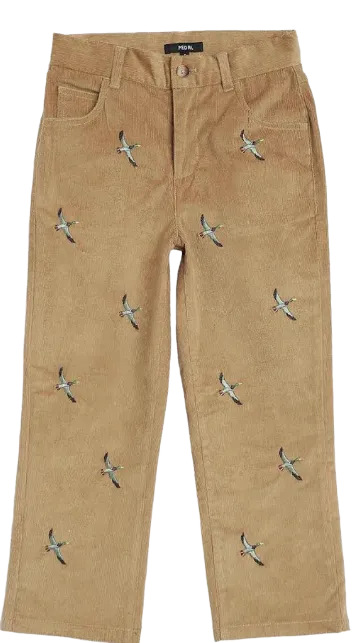 Duck Corduroy Pants - Tan