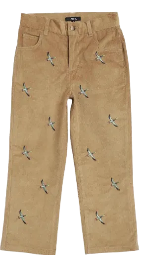 Duck Corduroy Pants - Tan