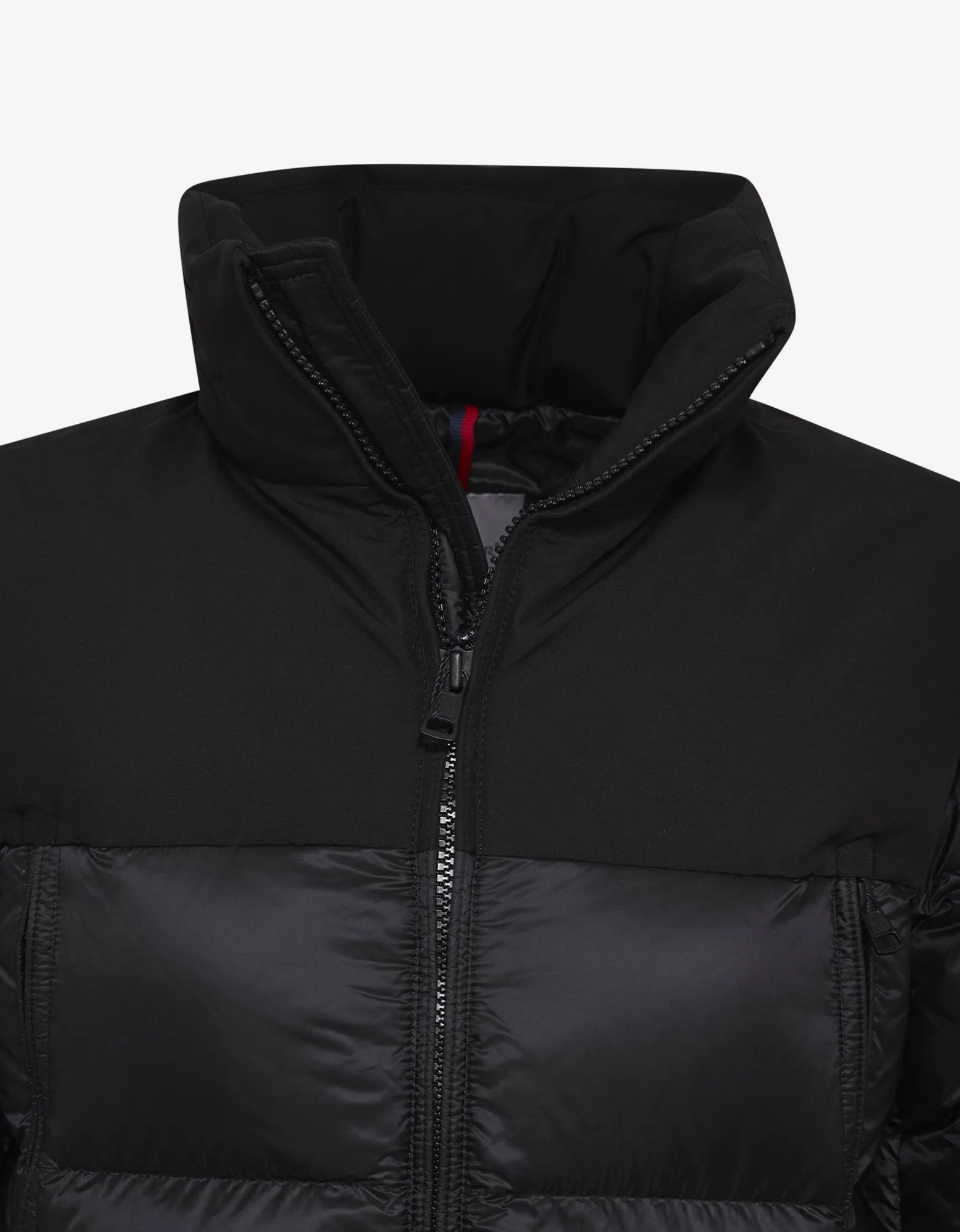 Faiveley Black Nylon Down Jacket