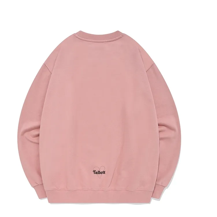 Fallett  |Crew Neck Unisex Street Style Long Sleeves Plain