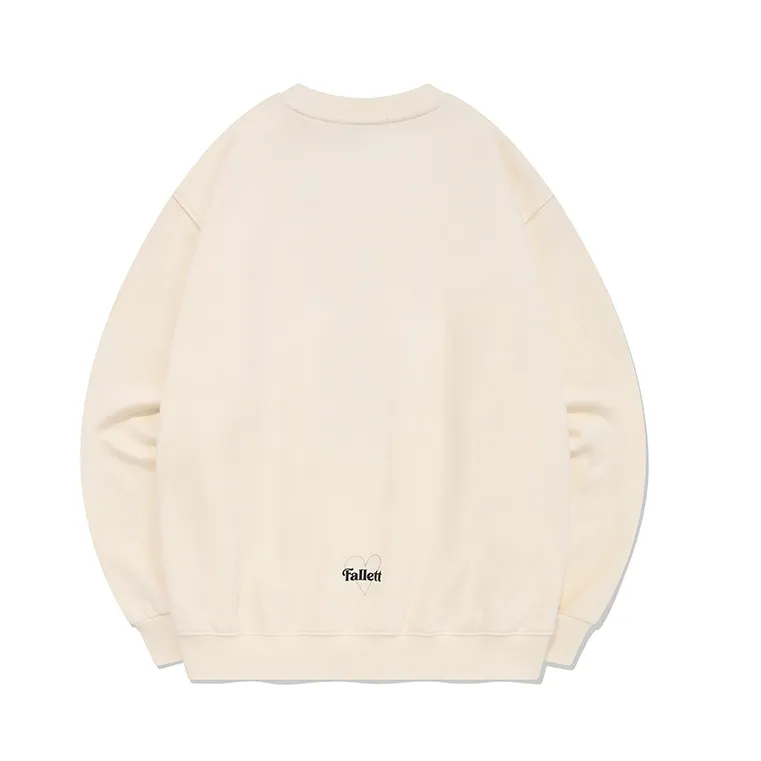 Fallett  |Crew Neck Unisex Street Style Long Sleeves Plain