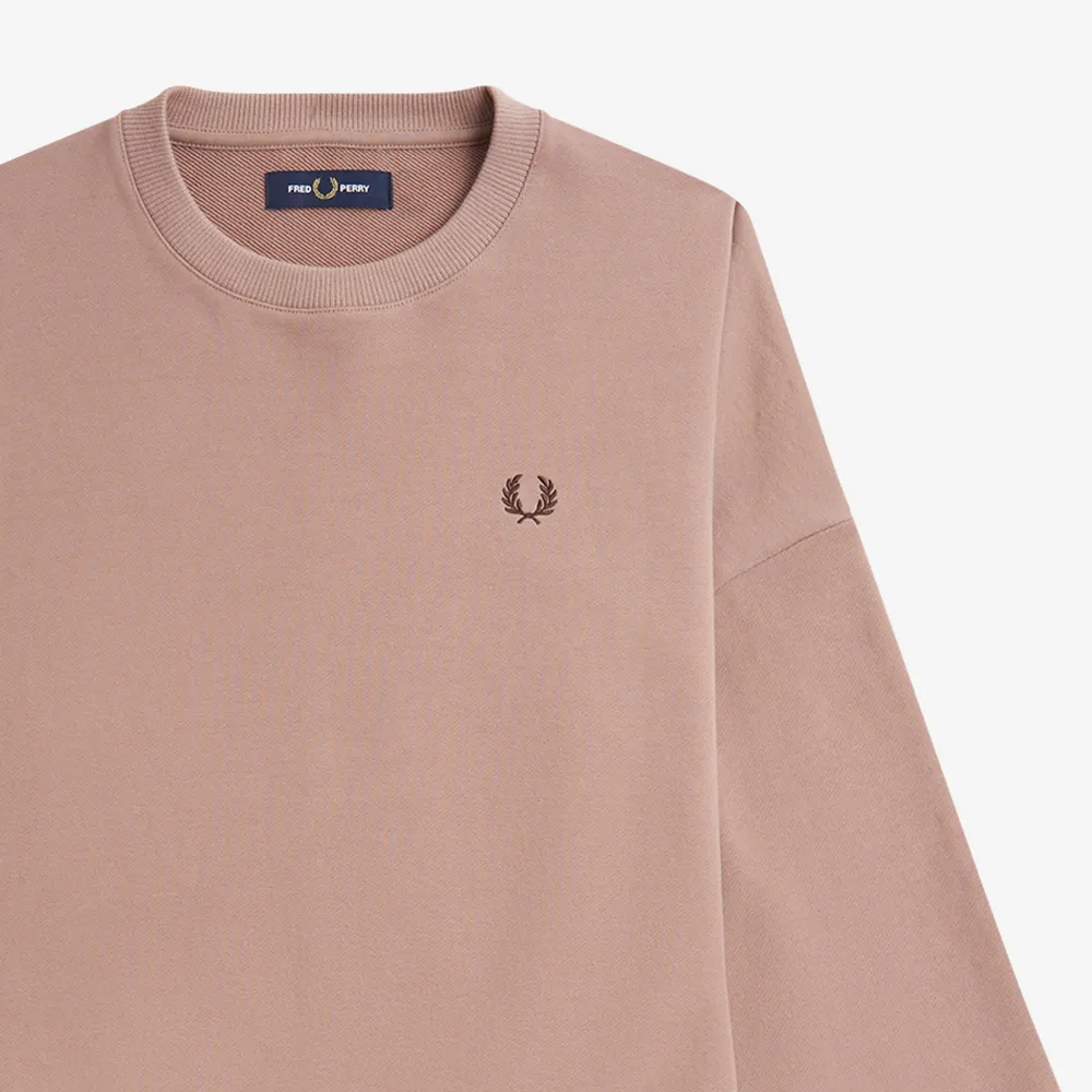 FRED PERRY  |Crew Neck Unisex Street Style U-Neck Long Sleeves Plain