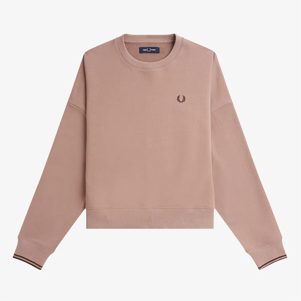 FRED PERRY  |Crew Neck Unisex Street Style U-Neck Long Sleeves Plain