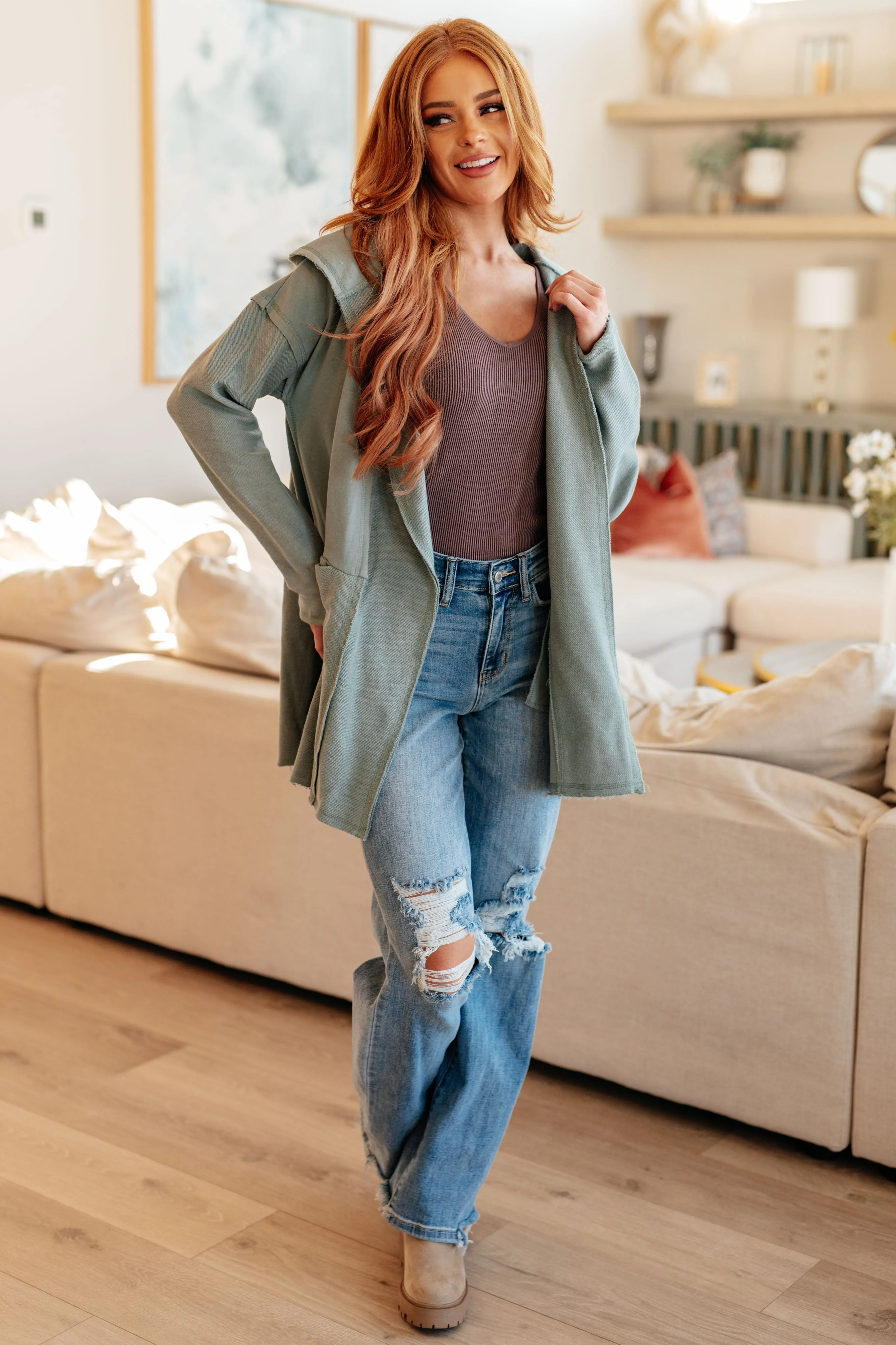 Georgia Hooded Cardigan