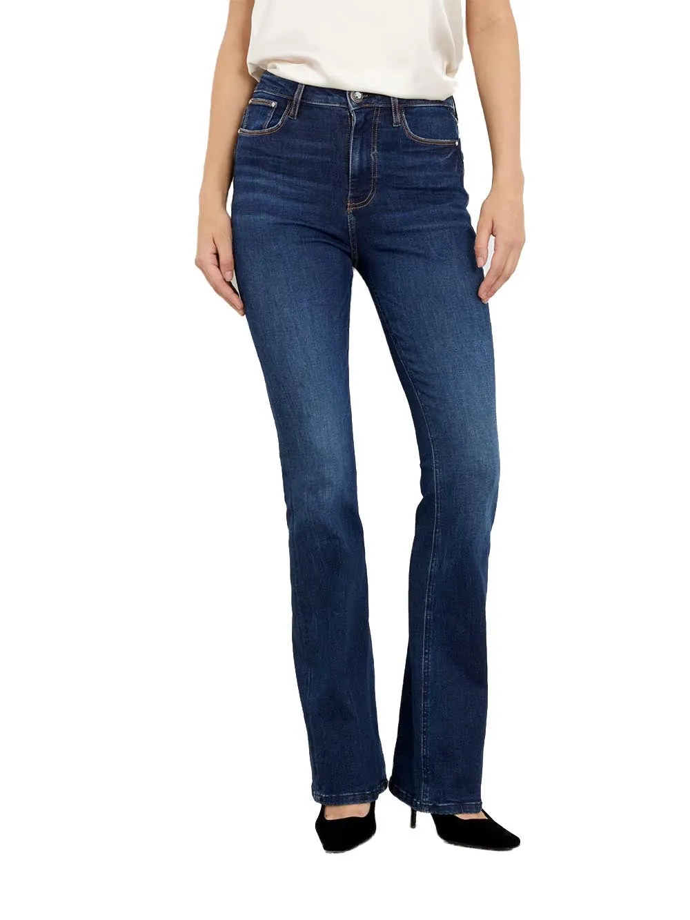 Guess Jeans Donna W4ra0l D4q03 Scuro