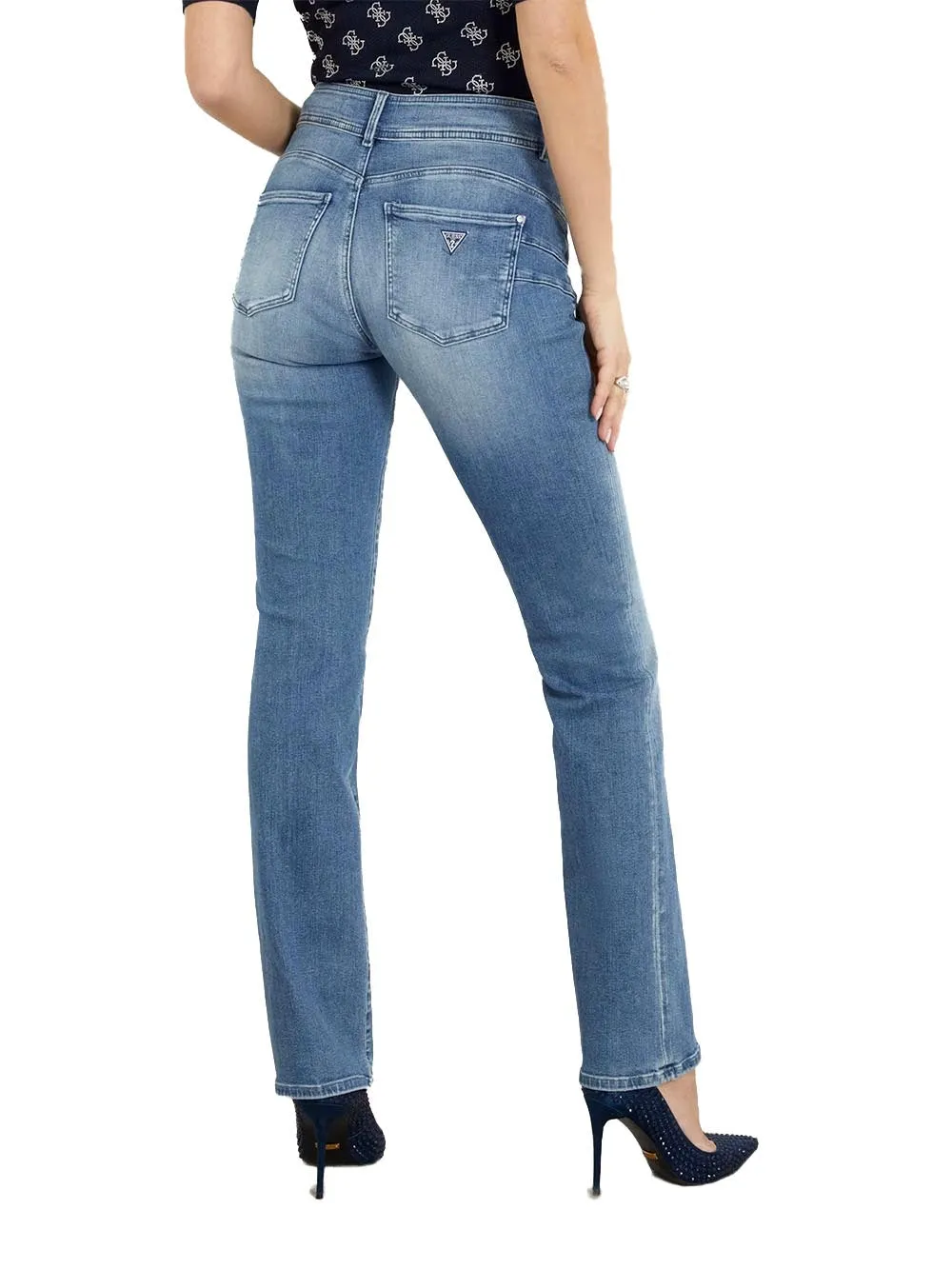 Guess Jeans Donna W4ra0v D4q0e Medio