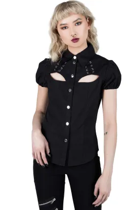 Hellstar Lace-Up Shirt