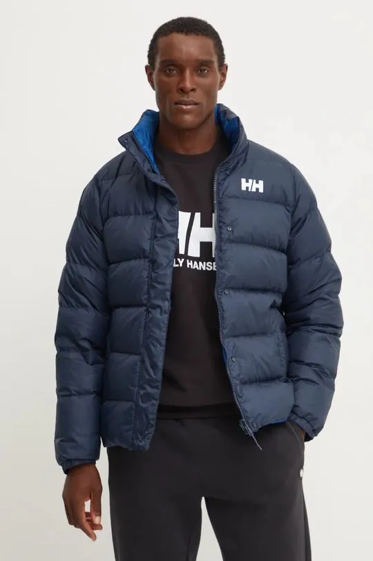 Helly Hansen reversible down jacket HH REVERSIBLE DOWN men's navy blue color 53890