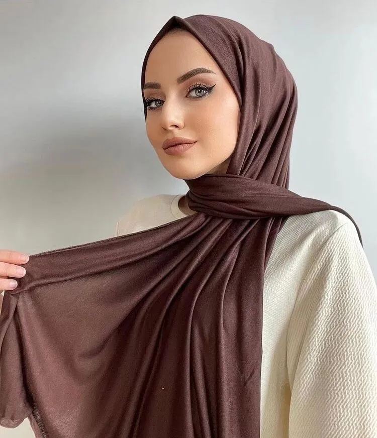 Hijab Scarf For Muslim Women Shawl Stretchy