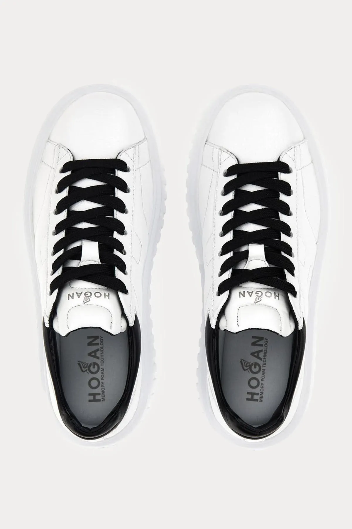 Hogan H-Stripes Deri Sneaker Ayakkab