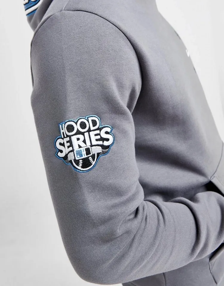 HOODRICH  |Unisex Blended Fabrics Street Style Bi-color Long Sleeves