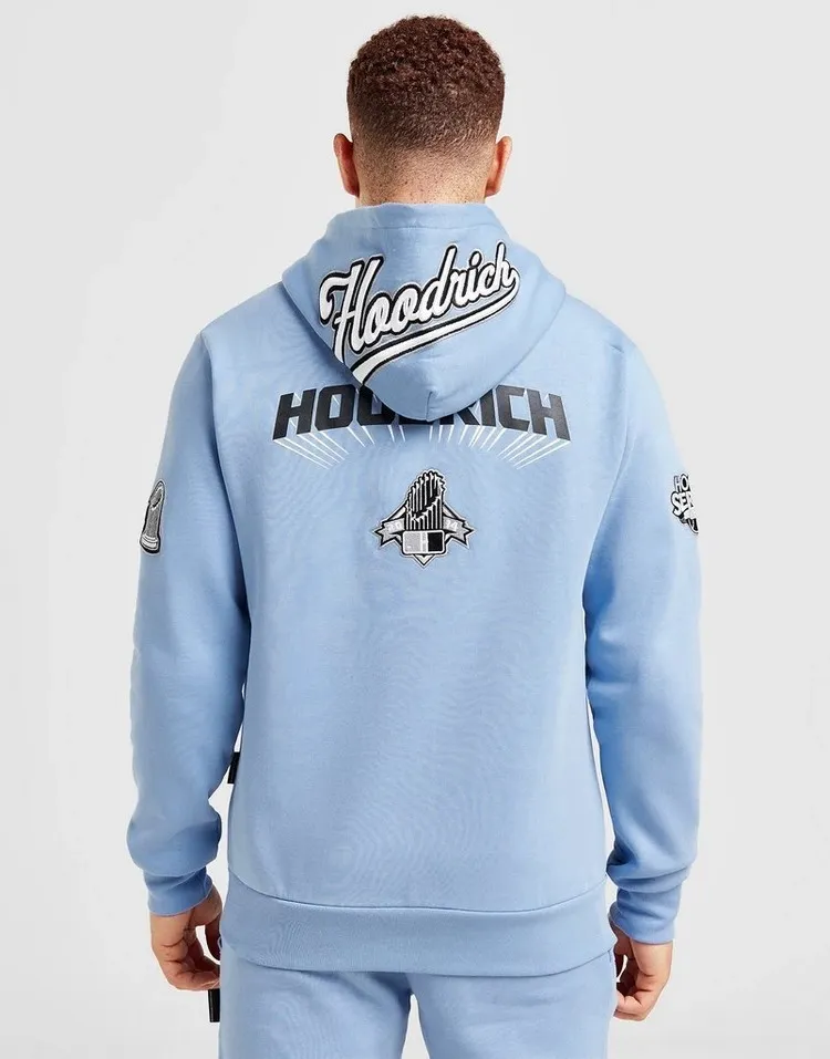 HOODRICH  |Unisex Blended Fabrics Street Style Bi-color Long Sleeves