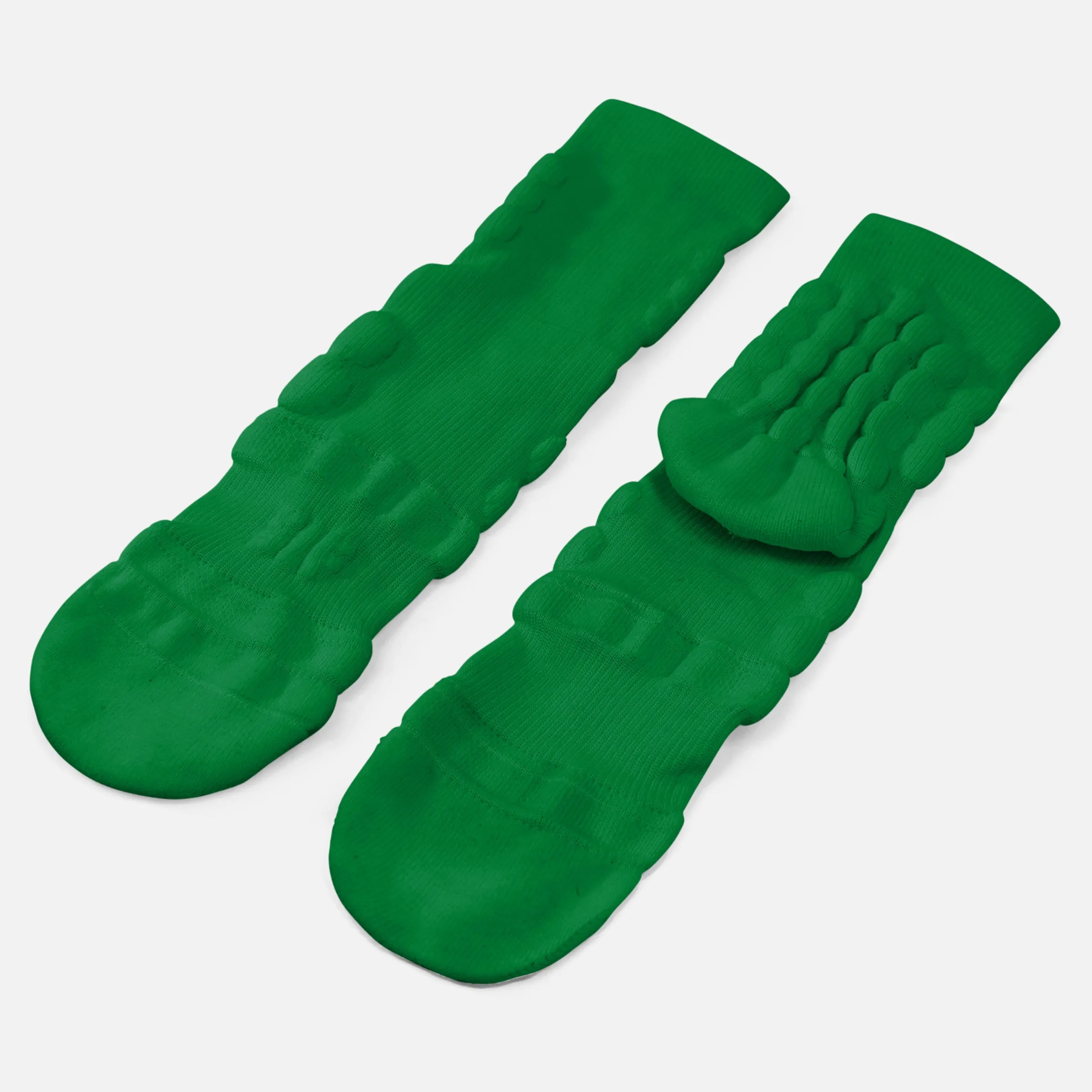 Hue Green Football Padded Short Socks