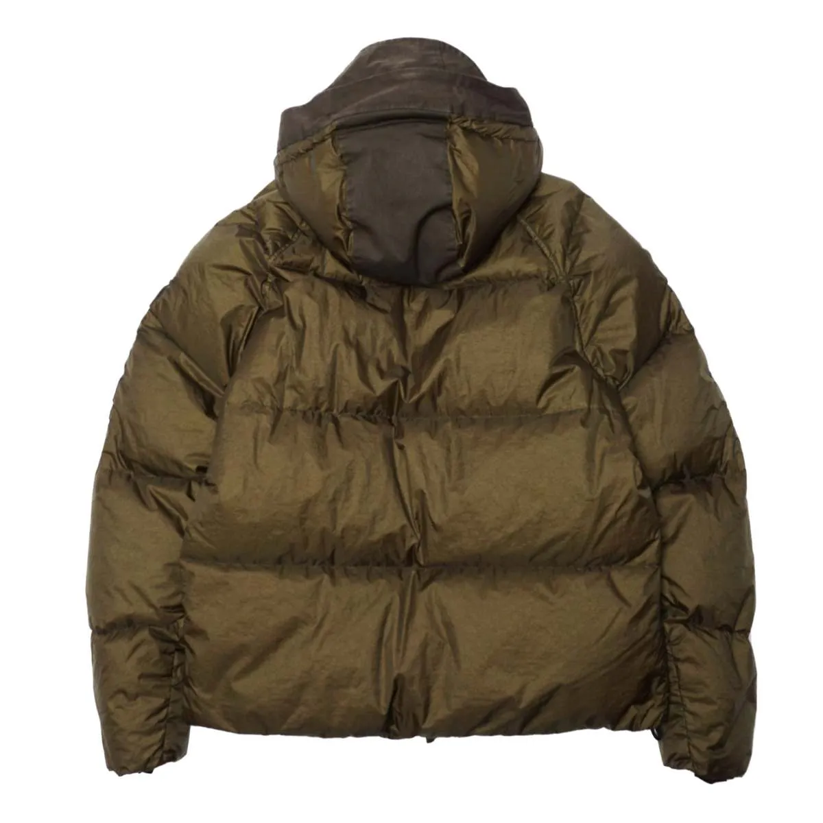 ICED COMBO DOWN JACKET - OLIVE