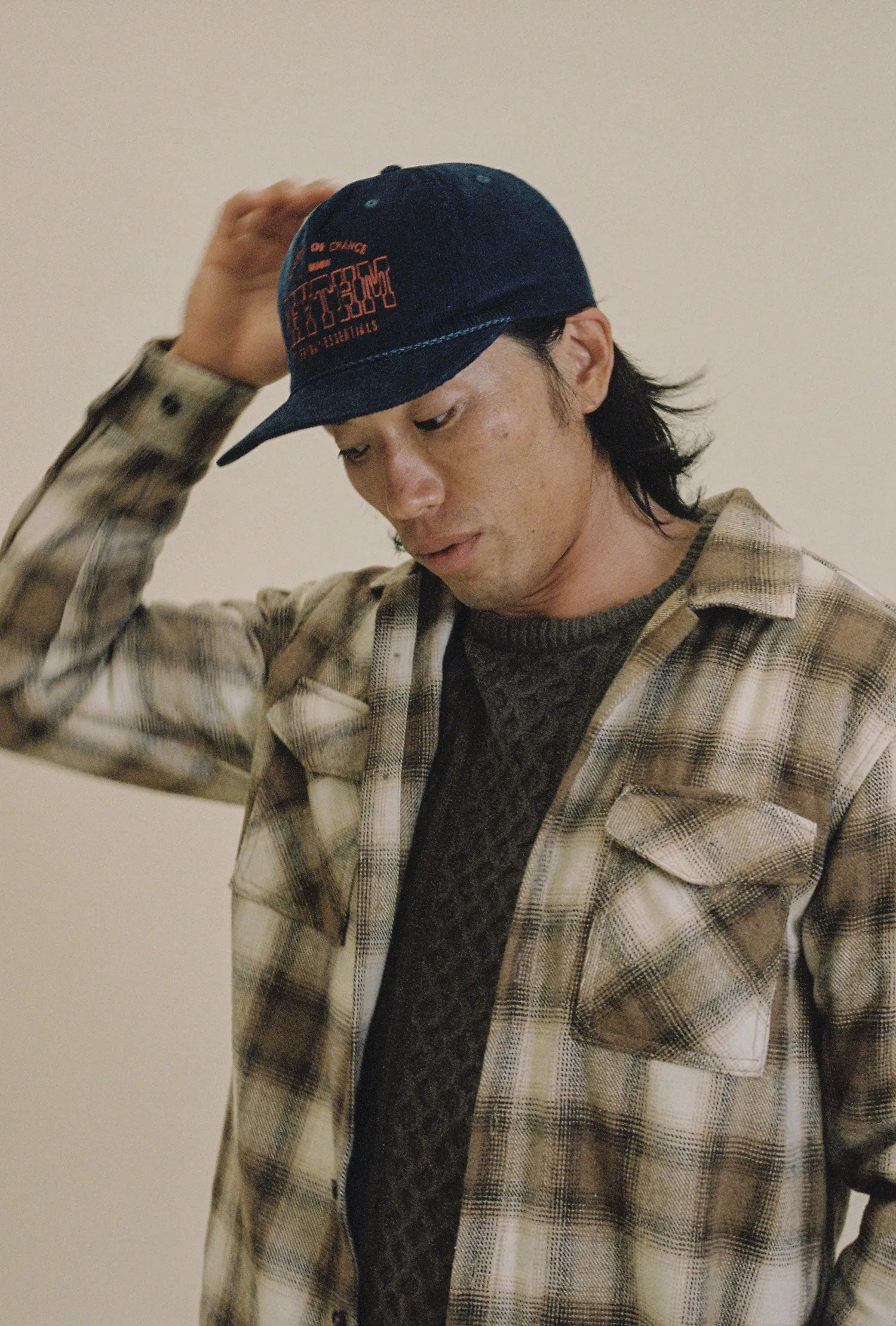 Interstate Cord Cap Blue