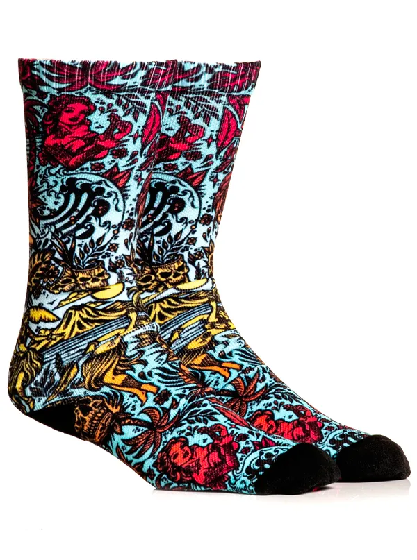 Island Sunset Socks