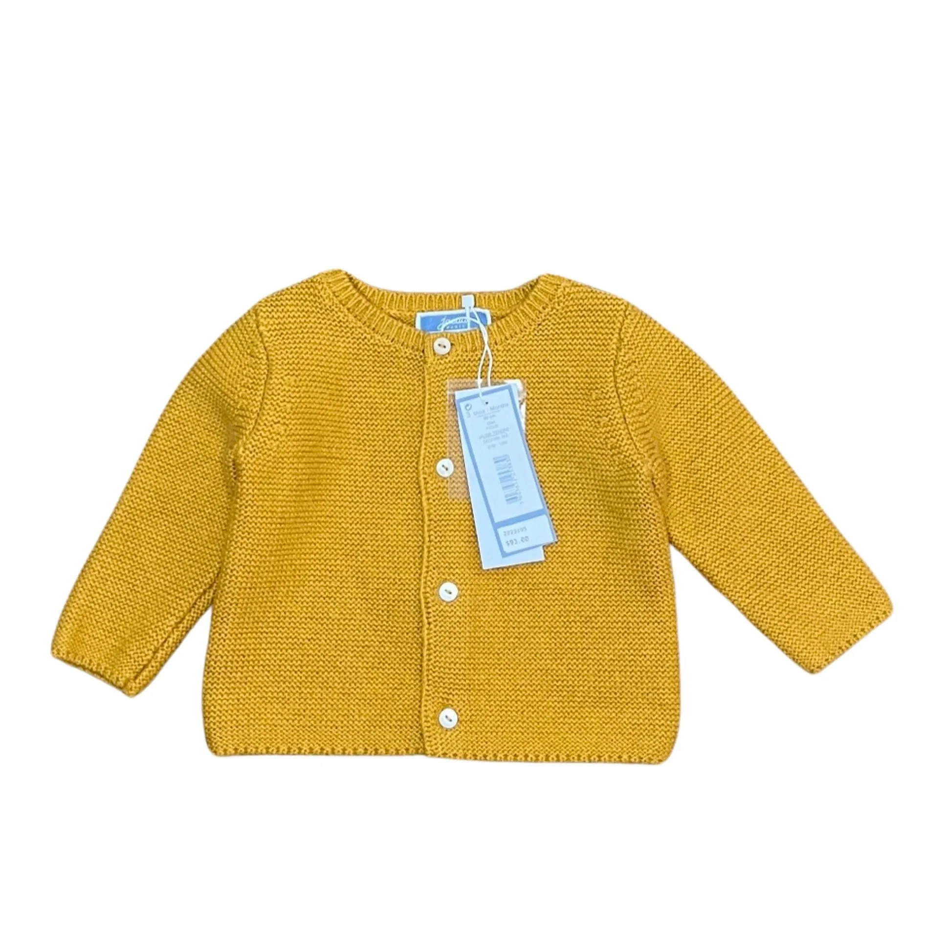 Jacadi Mustard Cardigan