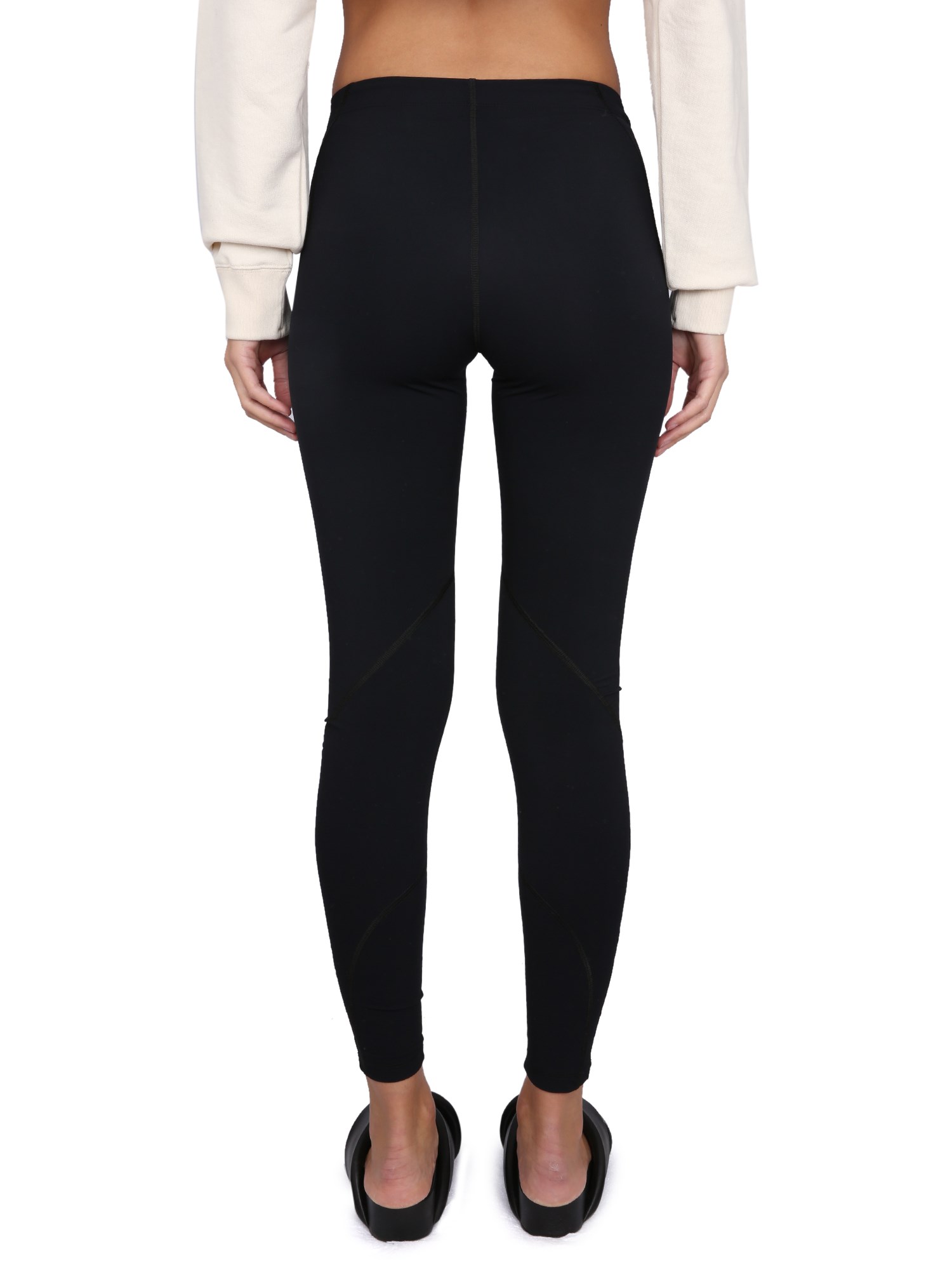 JIL SANDER    LEGGINGS WITH LOGO