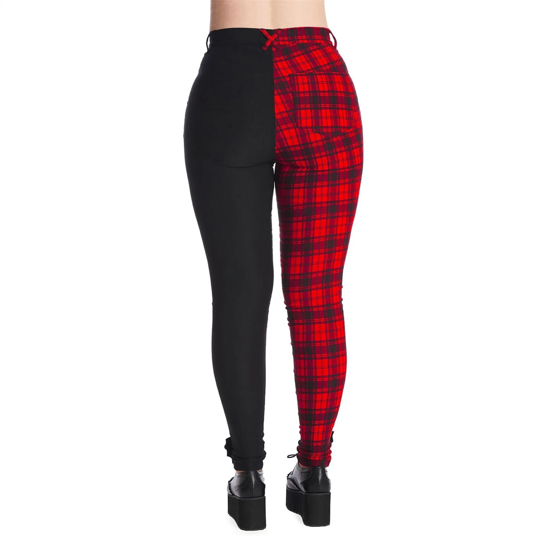 Kaori Trousers - Red/Black