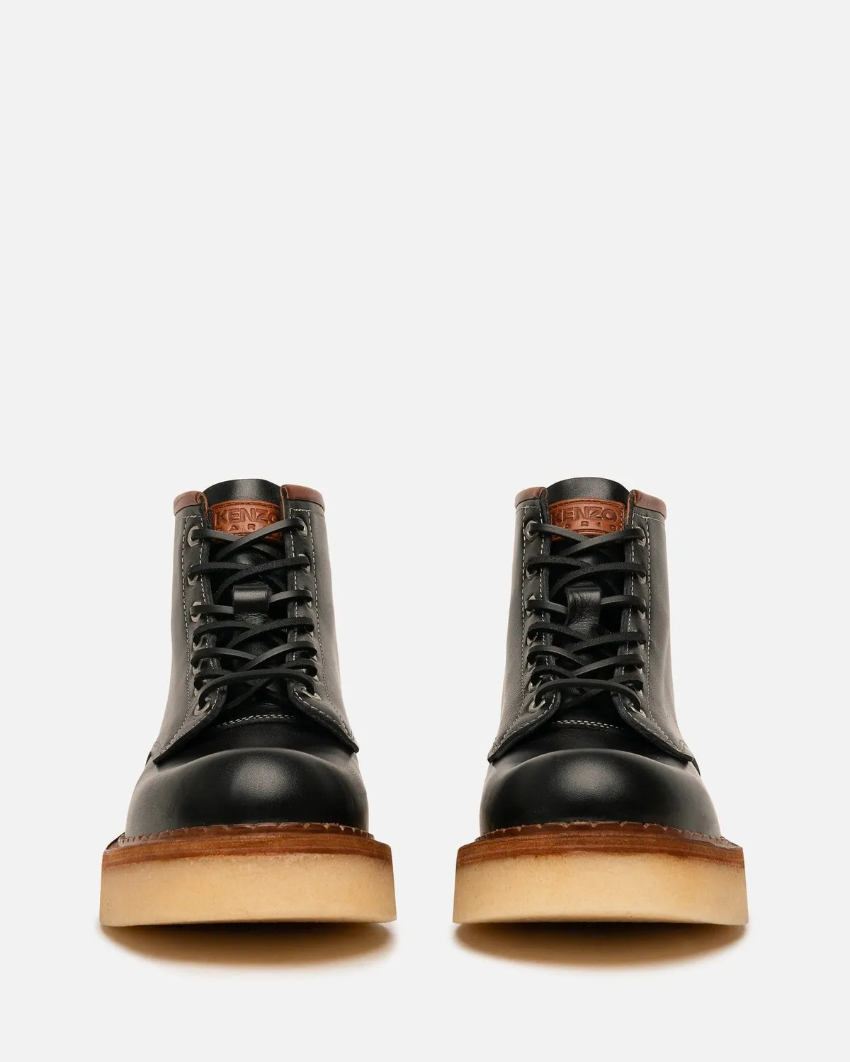 Kenzoyama Lace-Up Boots - Black