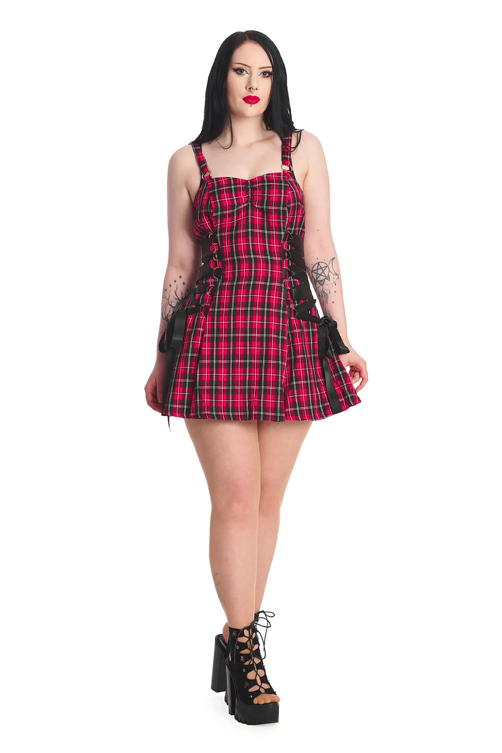 KLONDIKE LACE UP DRESS