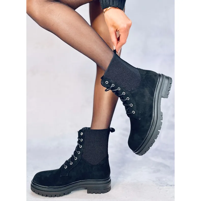 Lace-up boots Vecna ​​Black